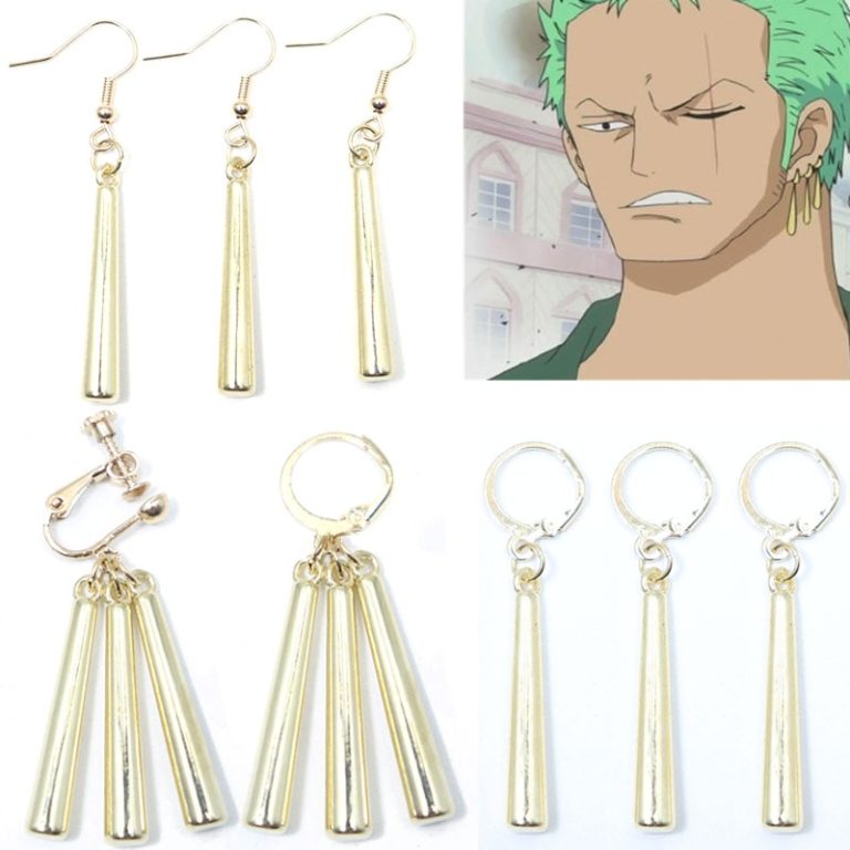 Boucles oreilles One piece Roronoa Zoro Achetez des produits One piece officiels dans la