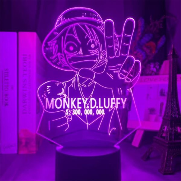 Lampe One piece – Happy Monkey D Luffy