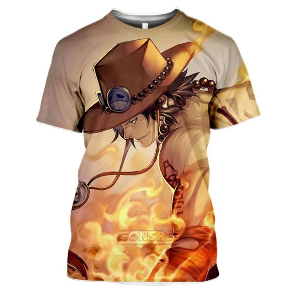 T-shirt One Piece – Portagas D ace