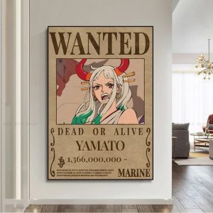 Poster One Piece Wanted Yamato