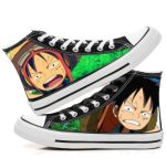 Chaussure One Piece Converse Lazy Luffy