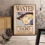 Poster Avis de Recherche Sabo Wanted