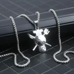 Collier One Piece Jolly Roger Sanji