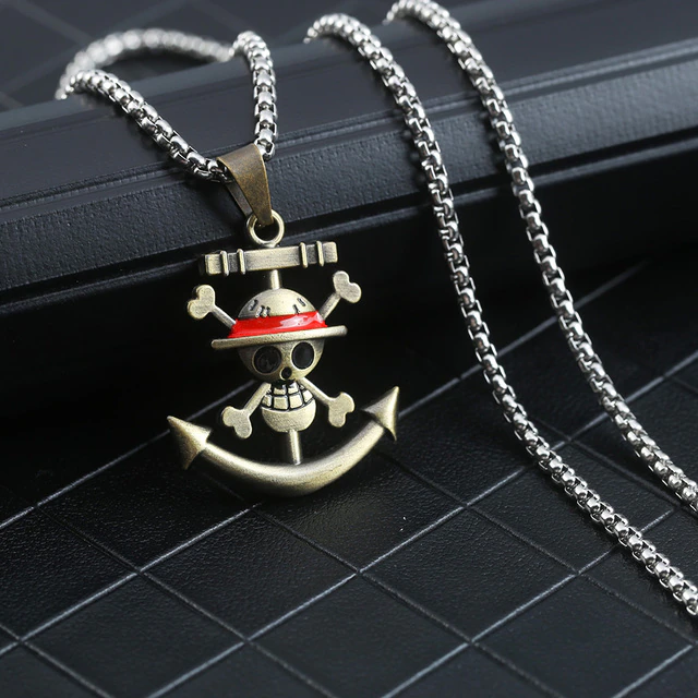 Collier One Piece Jolly Roger Luffy - Achetez des produits One piece  officiels dans la Onepieceshop