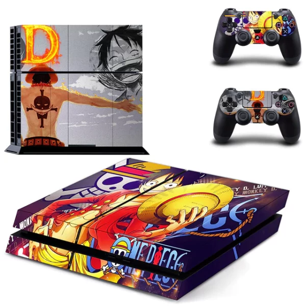Stickers Ps4 One Piece Luffy Ace
