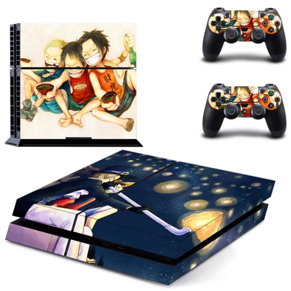 Stickers Ps4 Sabo & Luffy et Ace