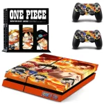 Stickers Ps4 Luffy Sabo et Ace