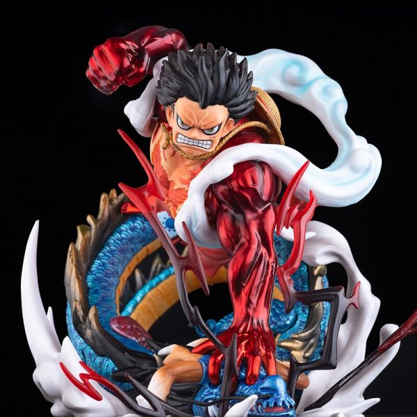 Figurine One piece Luffy VS Kaido Dragon