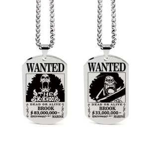 Collier One Piece Wanted Brook