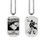 Collier One Piece Wanted Sabo