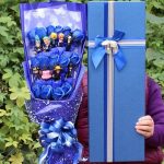 Bouquet de fleurs Cadeau Noël One Piece Bleu