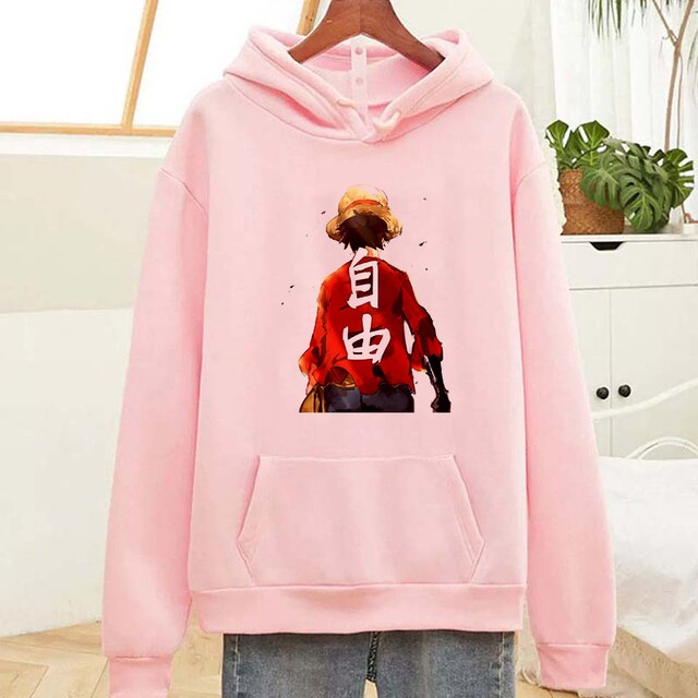 Hoodie One Piece Luffy Angry