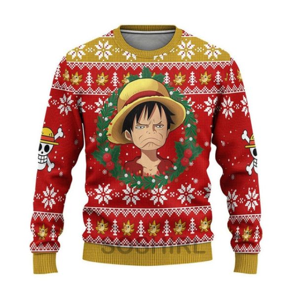 Pull One Piece Luffy Mugiwara Cadeau de Noël