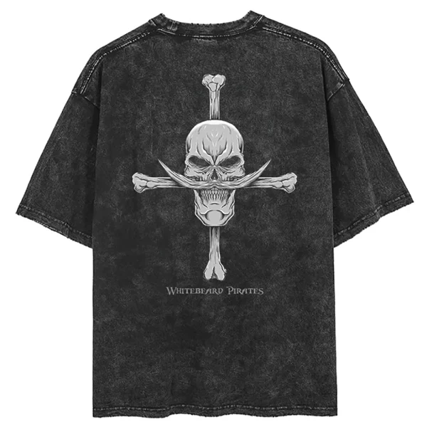 T-Shirt One Piece Barbe Blanche