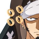 Boucles d'oreilles Trafalgar Law - Accessoire Cosplay
