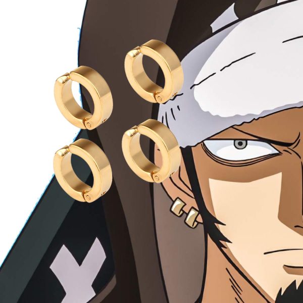 Boucles d'oreilles Trafalgar Law - Accessoire Cosplay