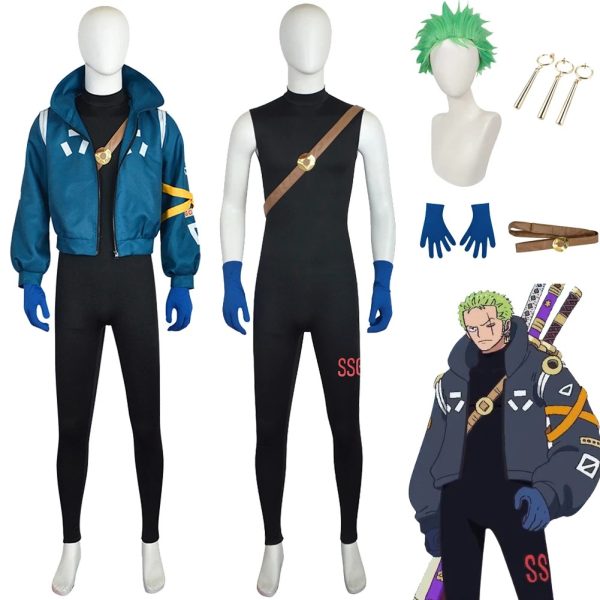 Cosplay Zoro Egghead - L'Épée Légendaire en Action