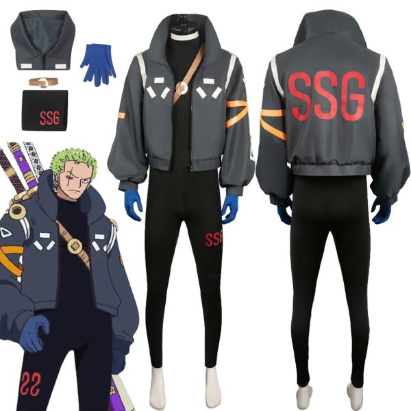Cosplay Zoro Egghead SSG - Le Look Militaire du Vice-Capitaine
