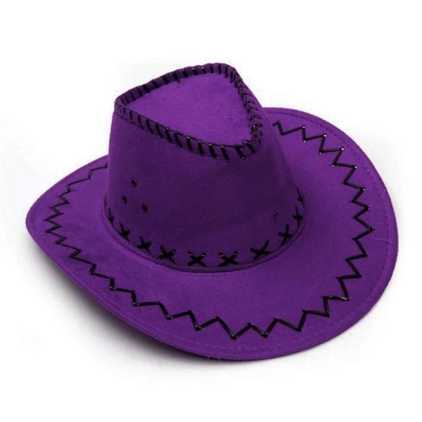 Chapeau Cowboy Nico Robin Alabasta Violet - Cosplay Anime – Image 2