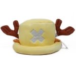 Chapeau Chopper Jaune Peluche - Avec Bois de Renne